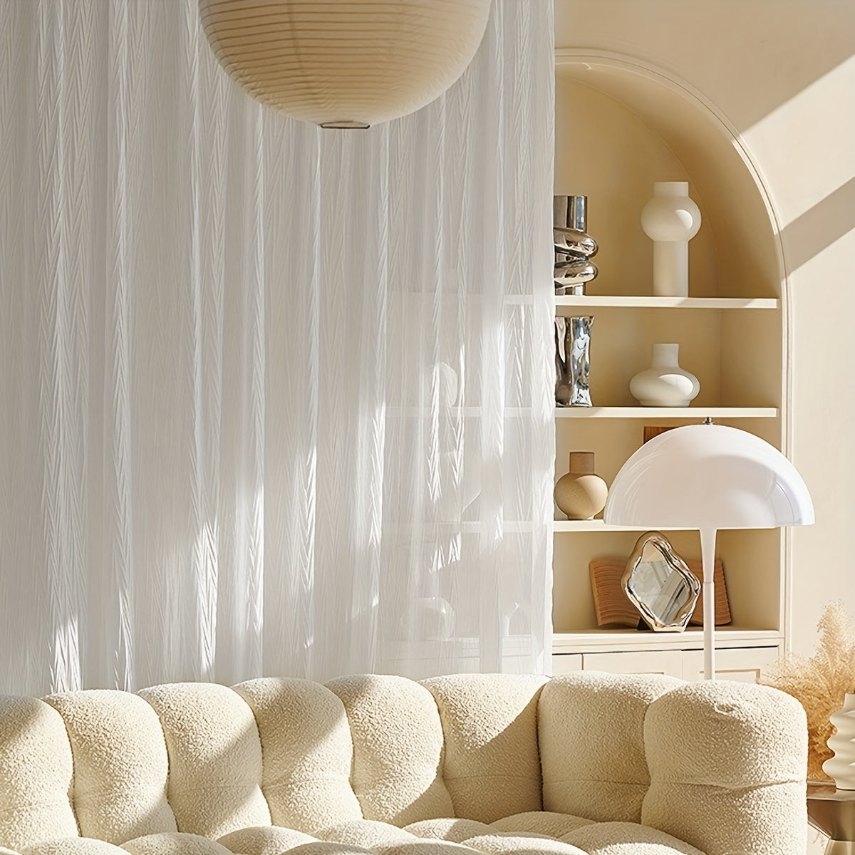 Sheer Rod Pocket Window Treatment