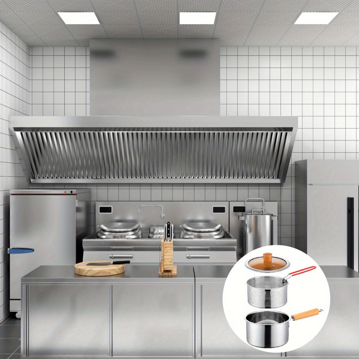 Chef-Style Stainless Steel Cookware Set for Everyday Use