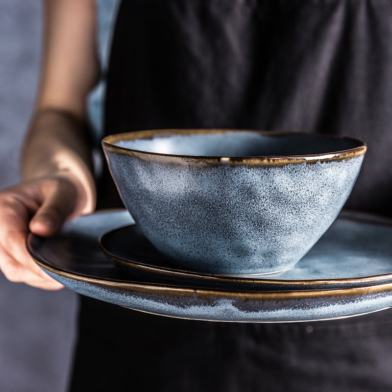 Celadon Porcelain Bowl and Plate Set – Timeless Ceramic Dinnerware