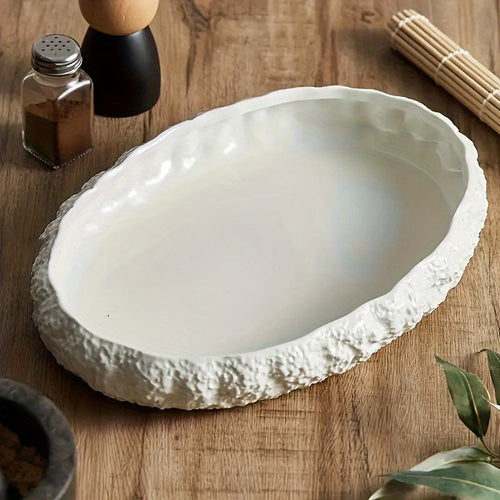 Textured Ceramic Platter