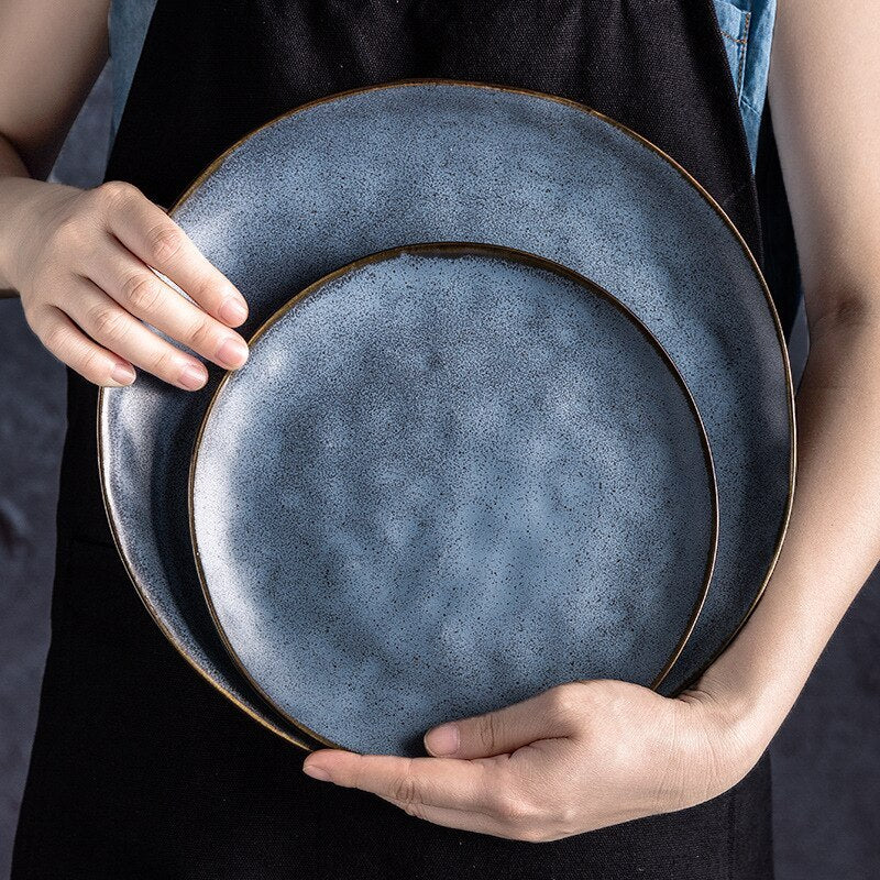Celadon Porcelain Bowl and Plate Set – Timeless Ceramic Dinnerware