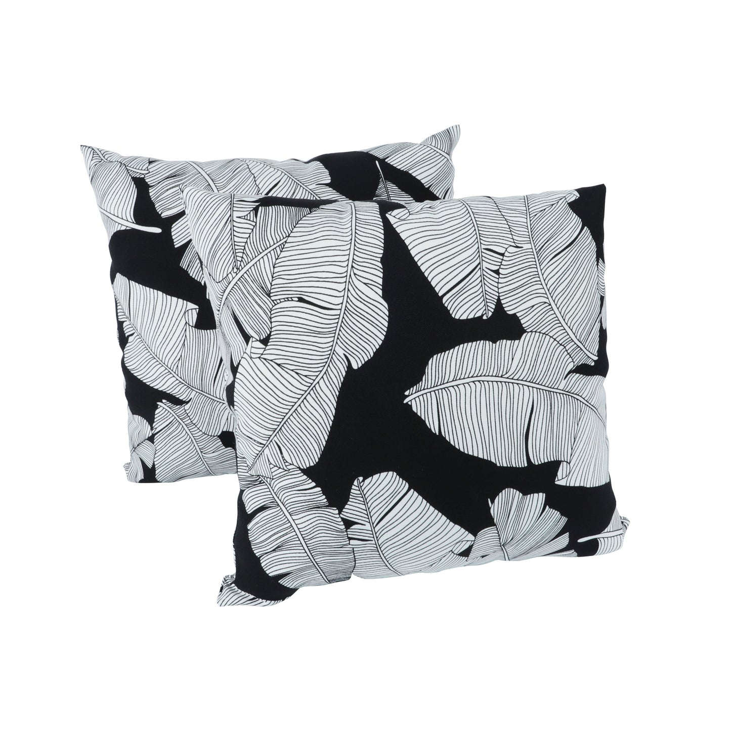 Weather-Resistant Woven Texture Throw Cushion