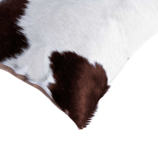 Handmade Cowhide Pillow | Luxury Throw with Polyfil Insert