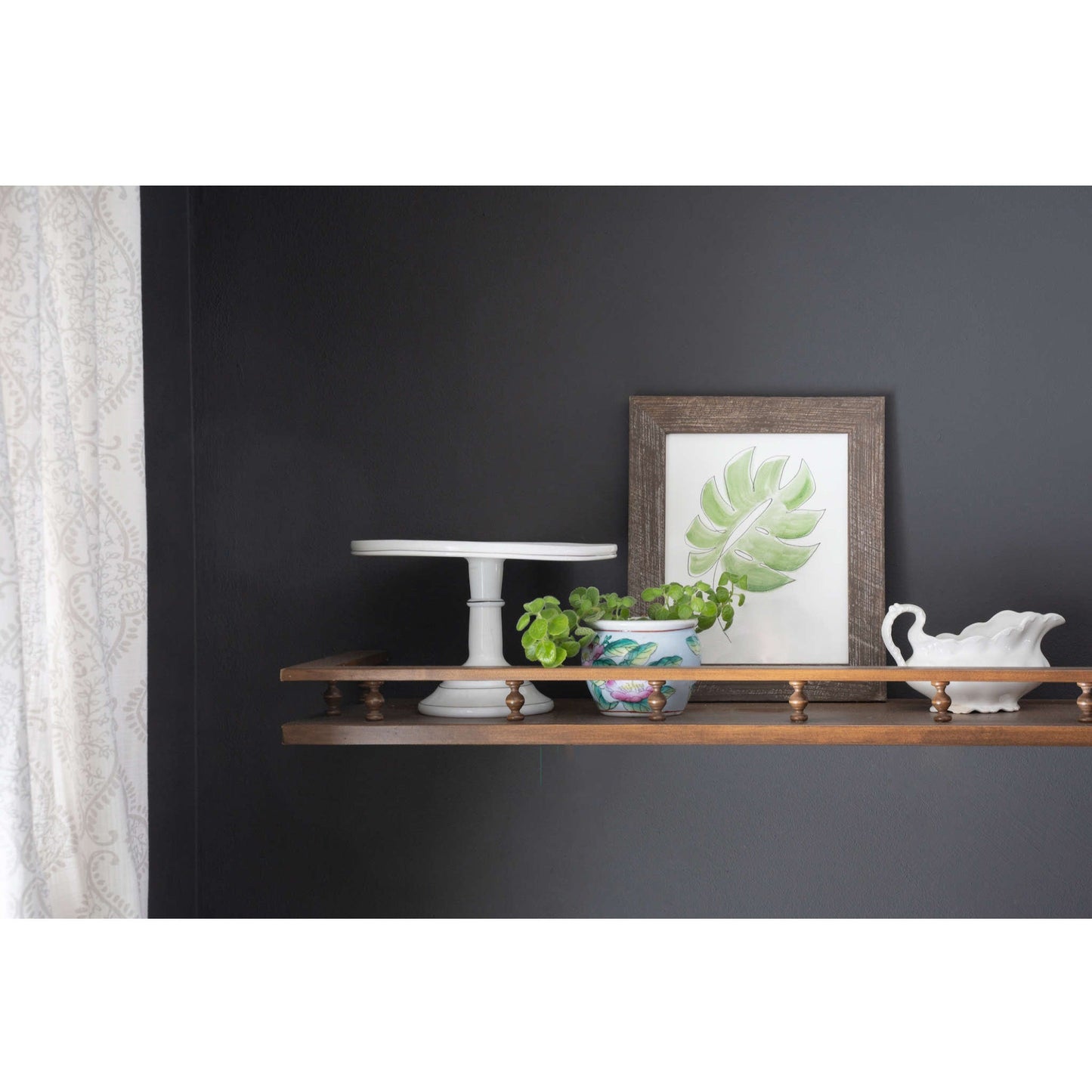 16" x 20" Espresso Solid Wood Picture Frame – Rustic Wall-Mounted Display