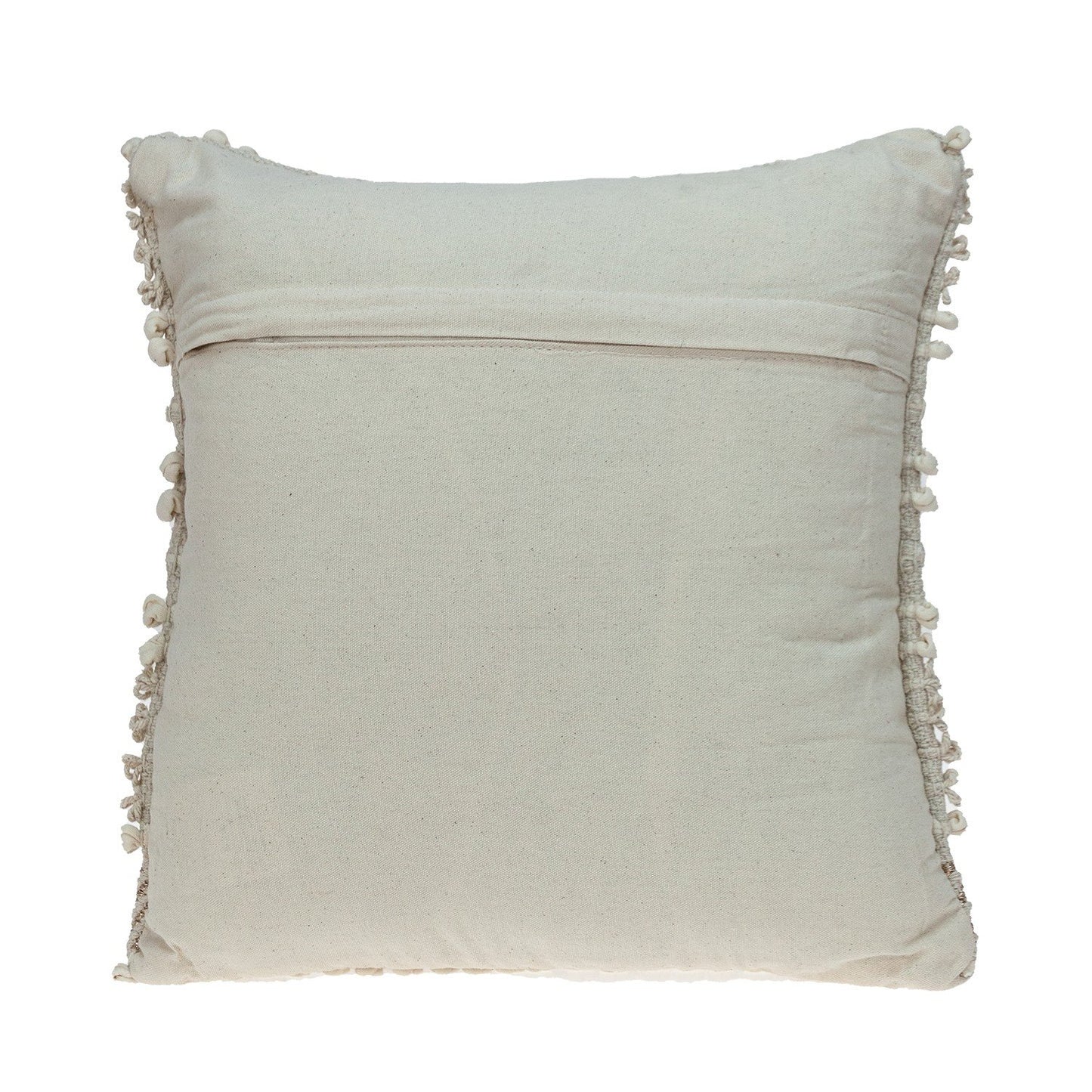 Sandstone Ivory Textured Pillow | Cozy Handwoven Cotton Blend