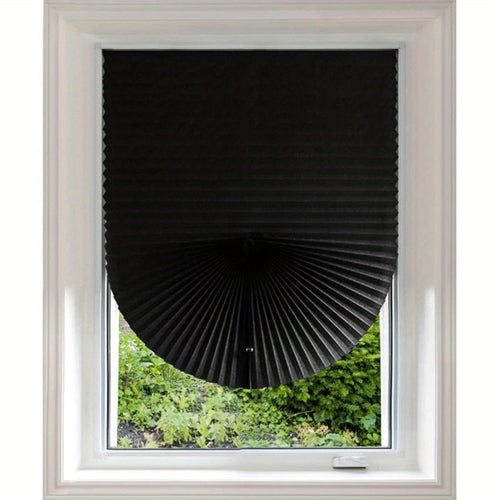 Self-Adhesive Pleated Fabric Shades | No-Drill, Cut-to-Size Cordless Blinds