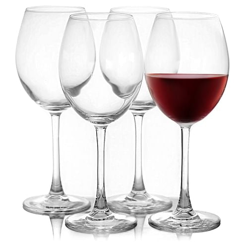 Balloon Shape Wine Glasses for Bordeaux (Set of 4)