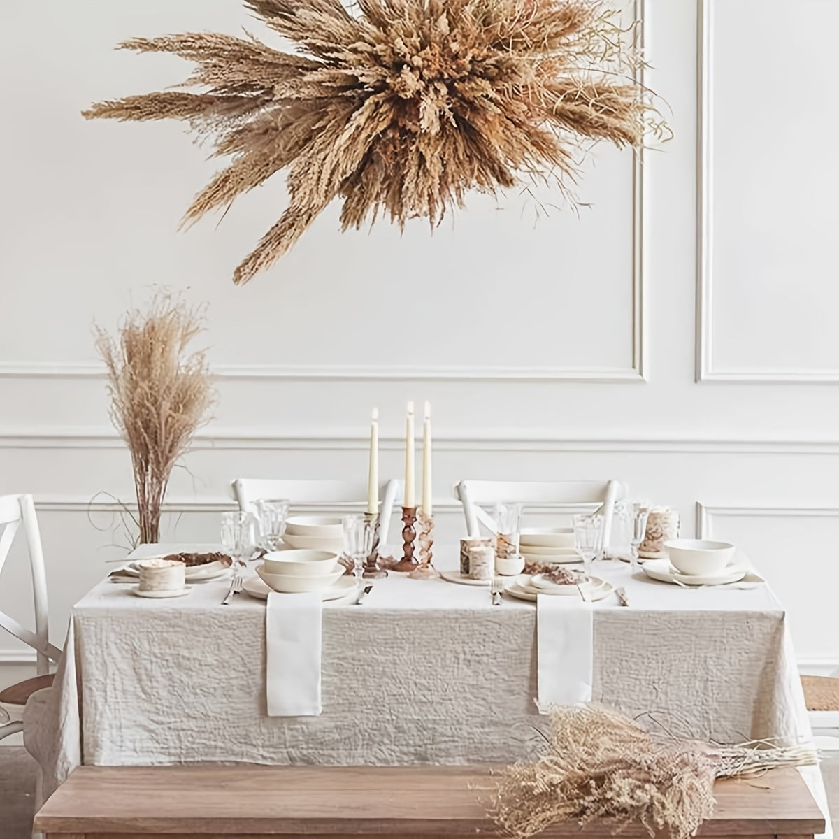 Handcrafted Elegant Tablecloth for Modern Dining Spaces