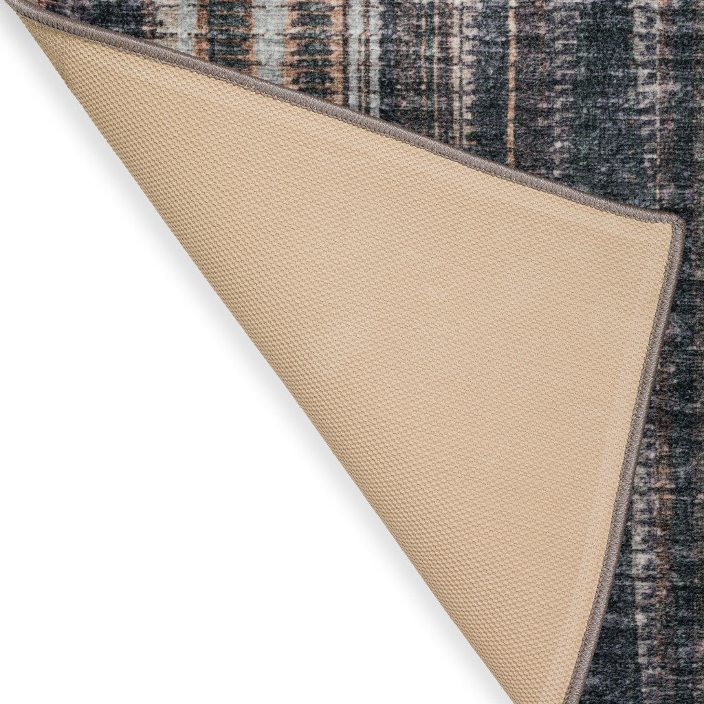 2' x 3' Brown Ombre Tufted Handmade Rug – Warmth with a Touch of Artistry