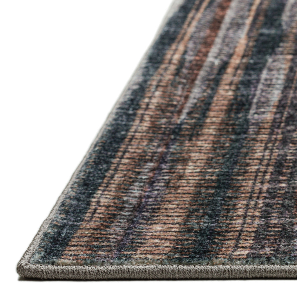 2' x 3' Brown Ombre Tufted Handmade Rug – Warmth with a Touch of Artistry