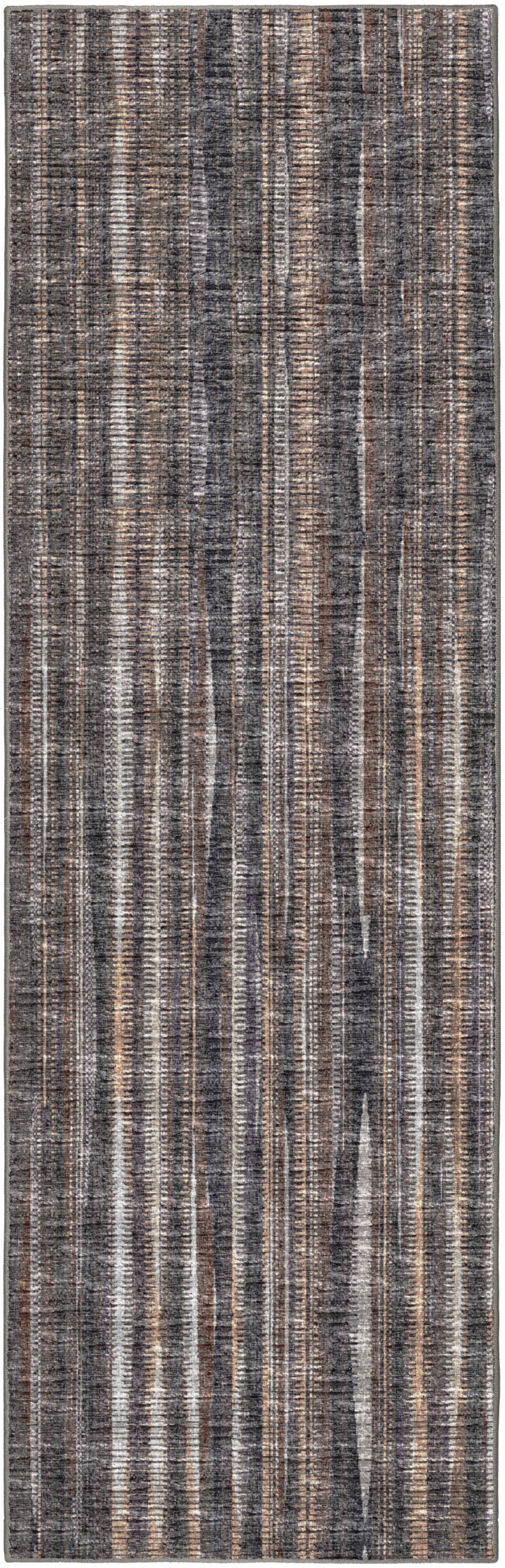 3' x 8' Brown Ombre Tufted Runner – Warmth with Modern Texture