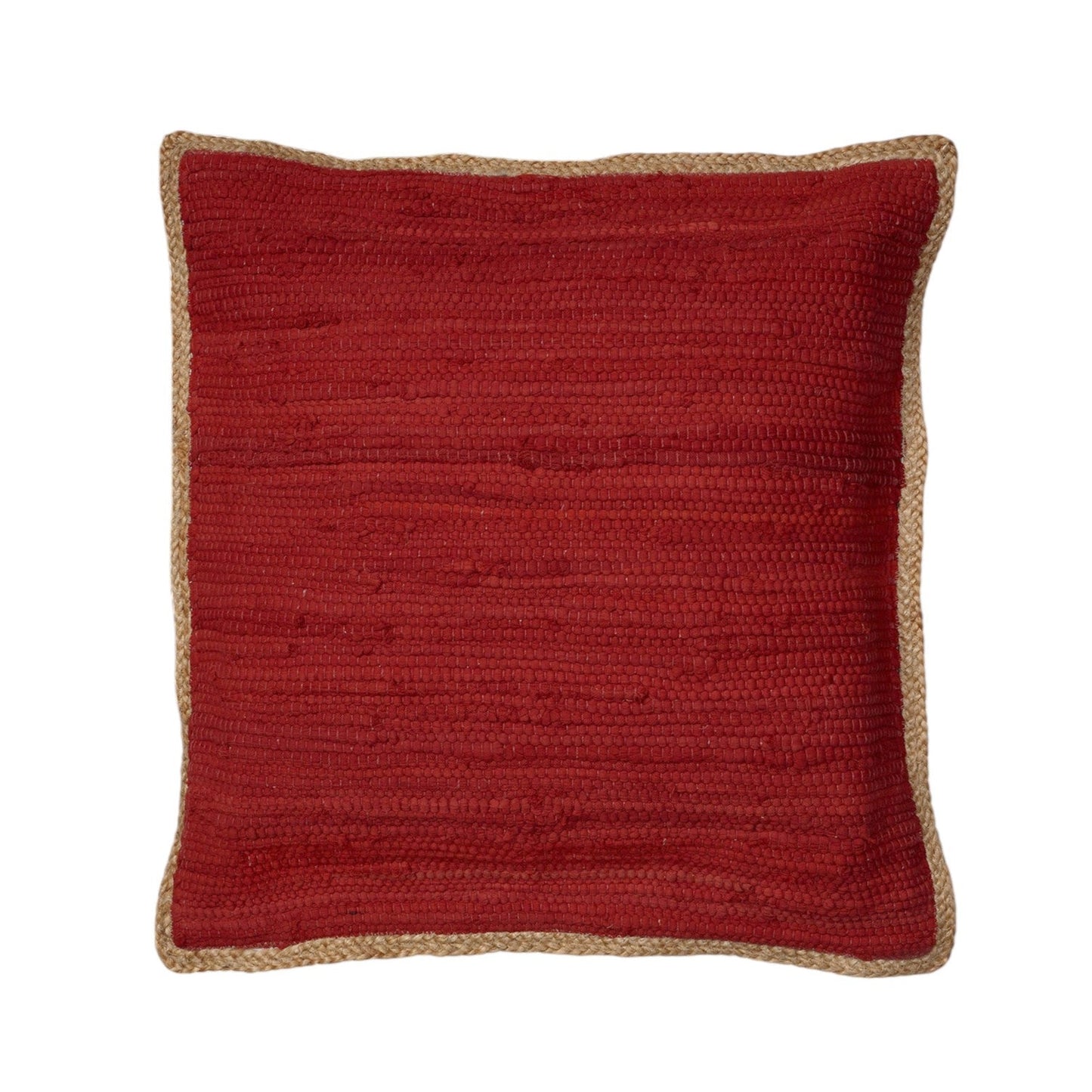 Bohemian Hand-Woven Cotton & Jute Throw Pillow Set (Set of 2)