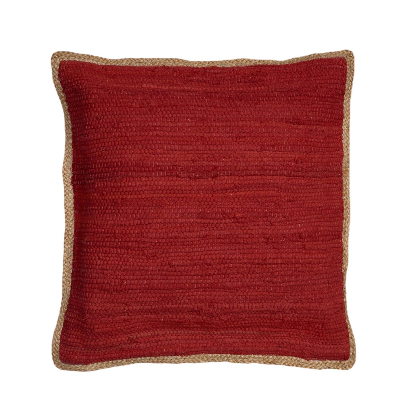 Bohemian Hand-Woven Cotton & Jute Throw Pillow Set (Set of 2)