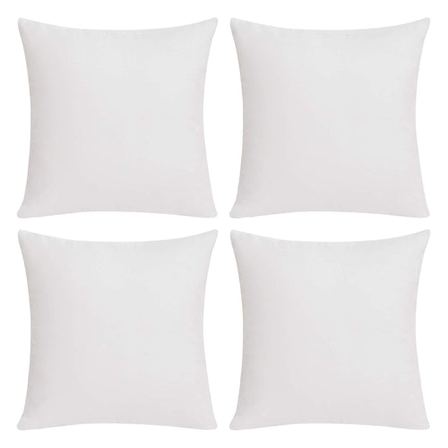 Linen Pillow Cover & Insert Bundle – 4 Eco-Friendly Covers + 4 Angel Hair Inserts (Save 15%)