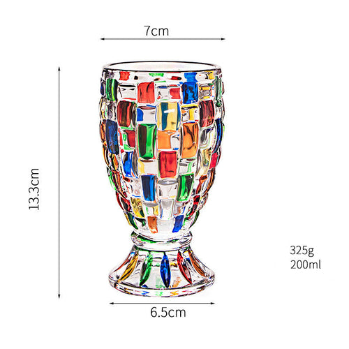 Hand-Painted Crystal Glassware – Artisanal Luxe for Everyday Living