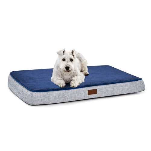 Anxiety-Reducing Orthopedic Dog Bed with Faux Fur