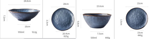 Celadon Porcelain Bowl and Plate Set – Timeless Ceramic Dinnerware