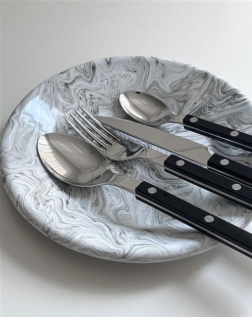 8-Piece Cutlery Set for Two | Modern Minimalist Flatware