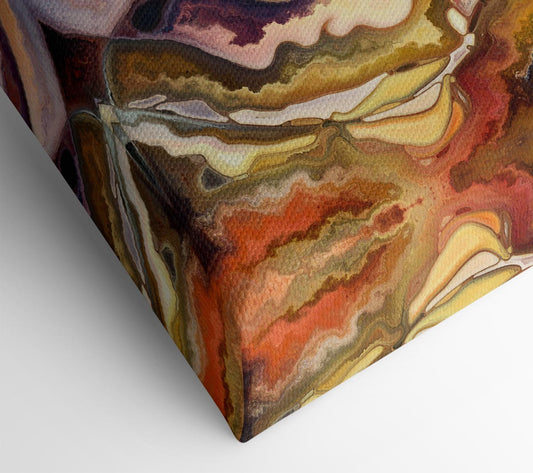 Abstract Faces Painting