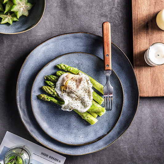 Celadon Porcelain Bowl and Plate Set – Timeless Ceramic Dinnerware