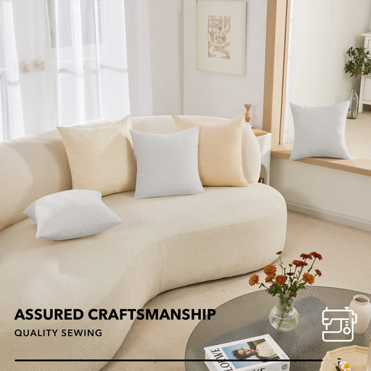 Eco-Conscious Linen Throw Pillow Covers for Modern Decor | 4 PCS