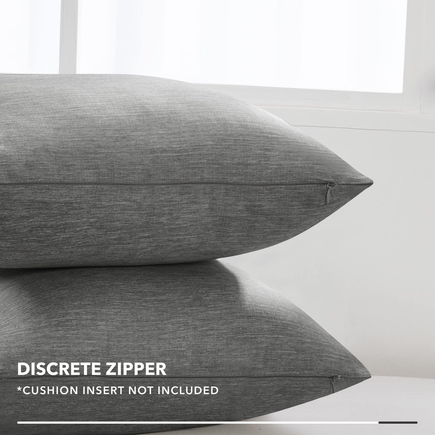 Eco-Conscious Linen Throw Pillow Covers for Modern Decor | 4 PCS