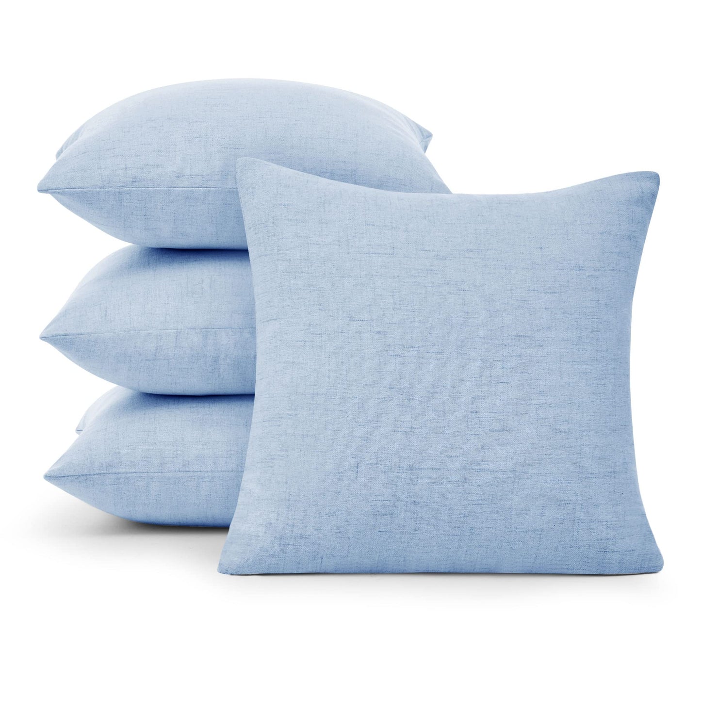 Eco-Conscious Linen Throw Pillow Covers for Modern Decor | 4 PCS