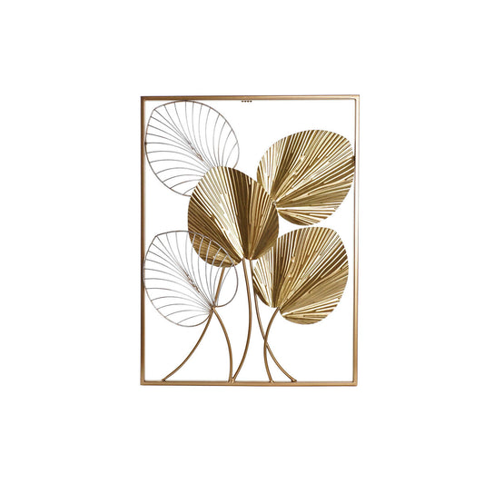 Home Deco Golden Leaf Wall Decoration