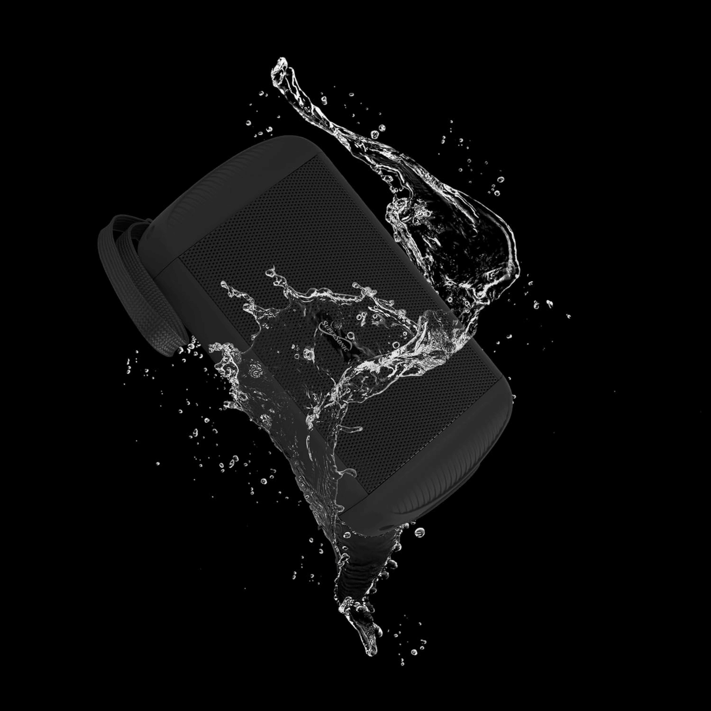 Supersonic SC-1450IPX Portable TWS Speaker | IPX6, MicroSD & Aux Input