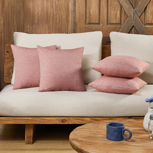 Eco-Conscious Linen Throw Pillow Covers for Modern Decor | 4 PCS