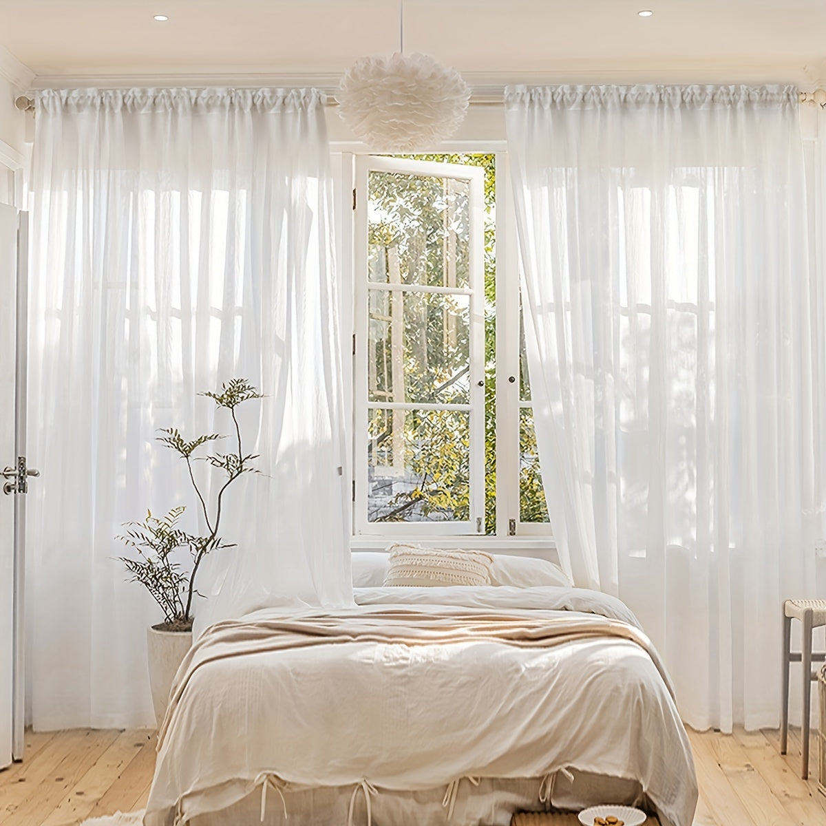 Sheer Rod Pocket Window Treatment