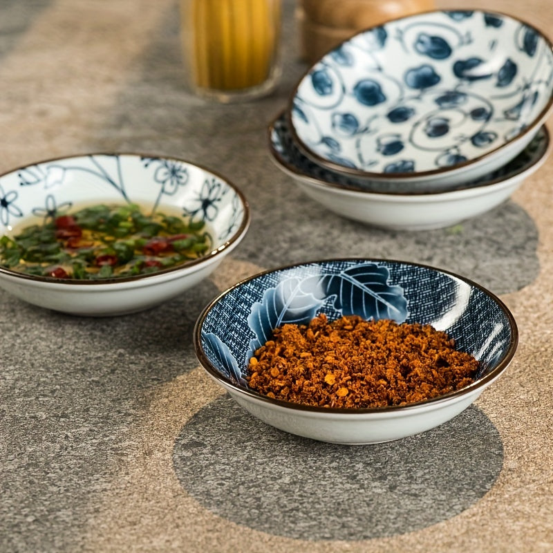 6-Piece Ceramic Snack Plates