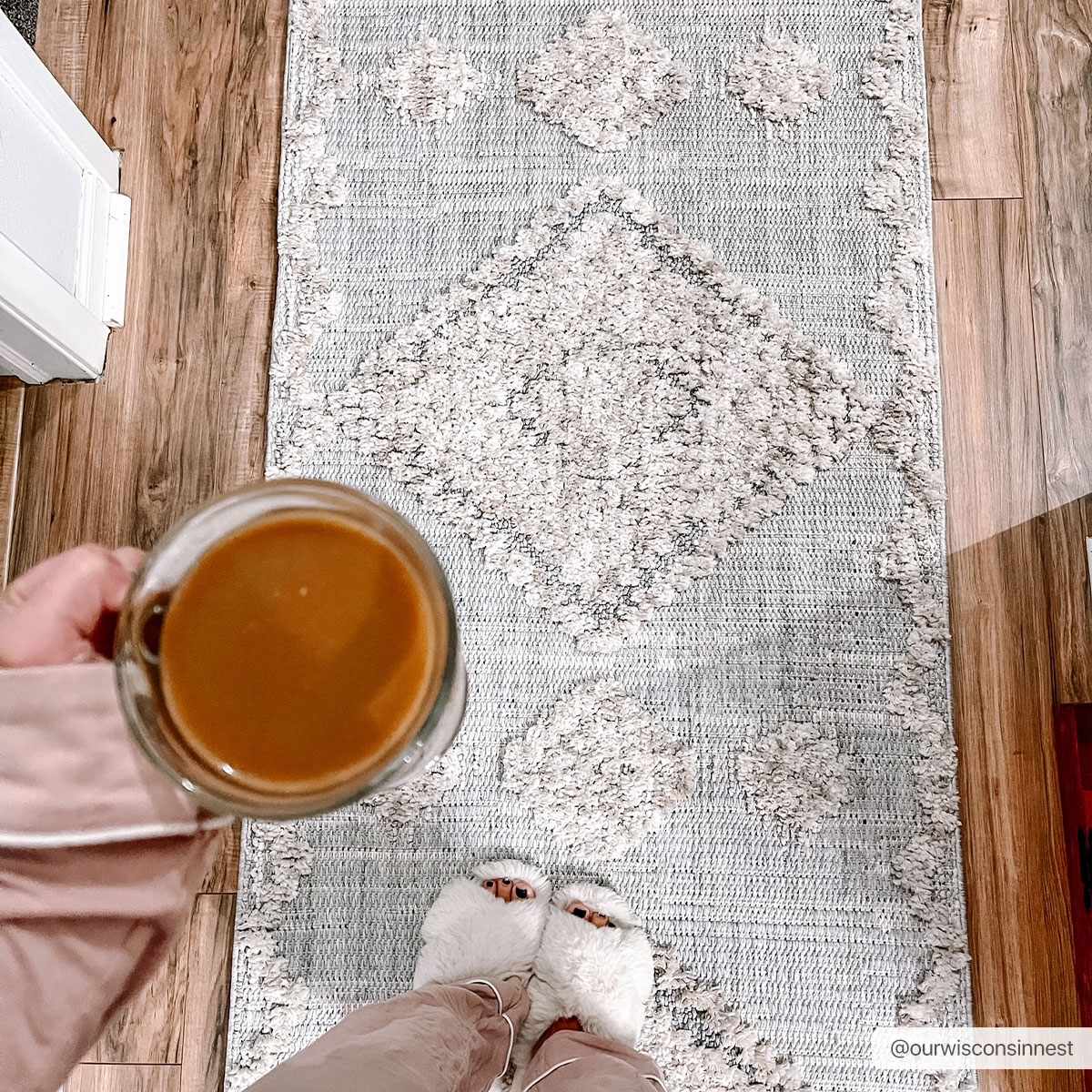 Southwestern Area Rug with Intricate Medallion Design