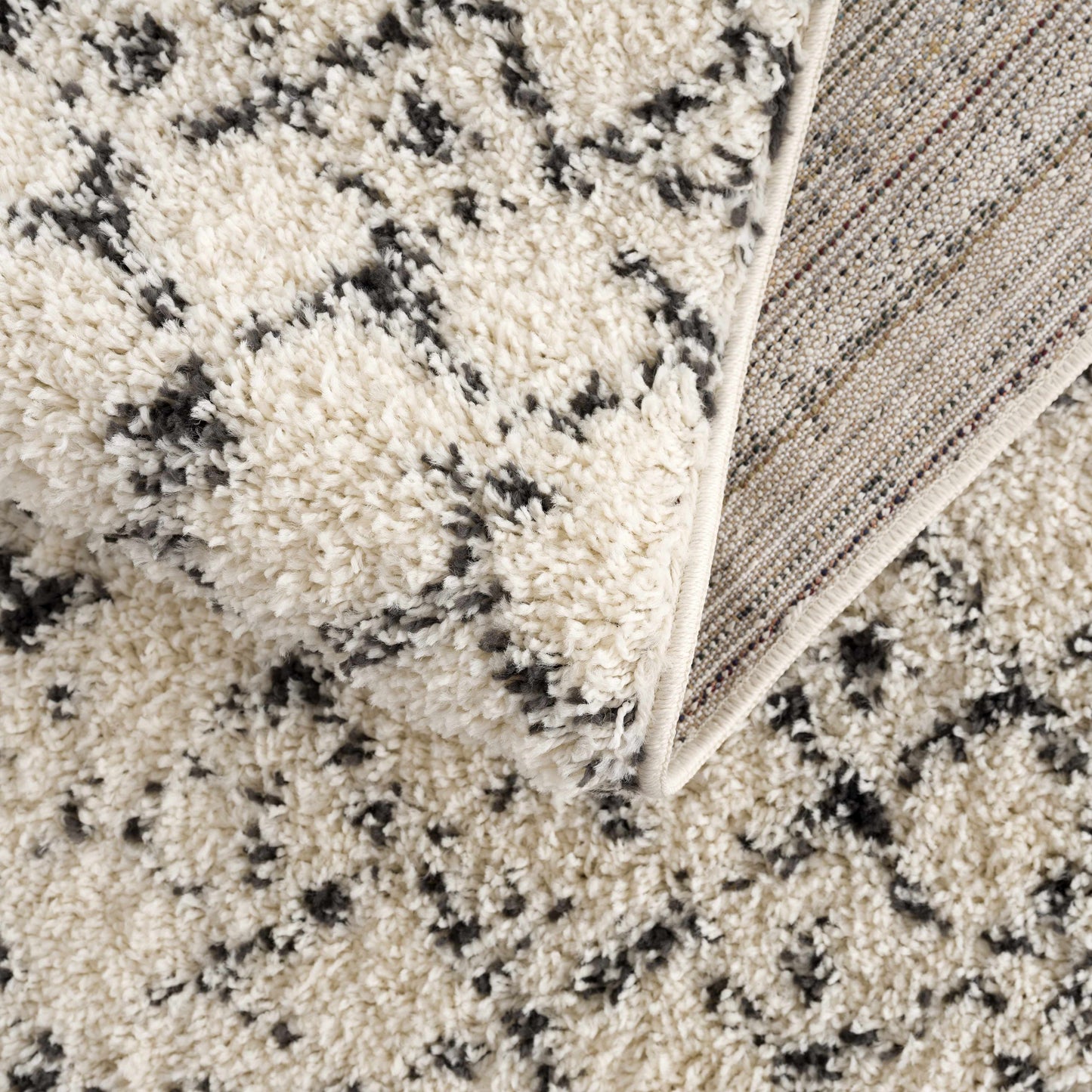 Hauteloom Kibureau Moroccan-Inspired Shag Area Rug