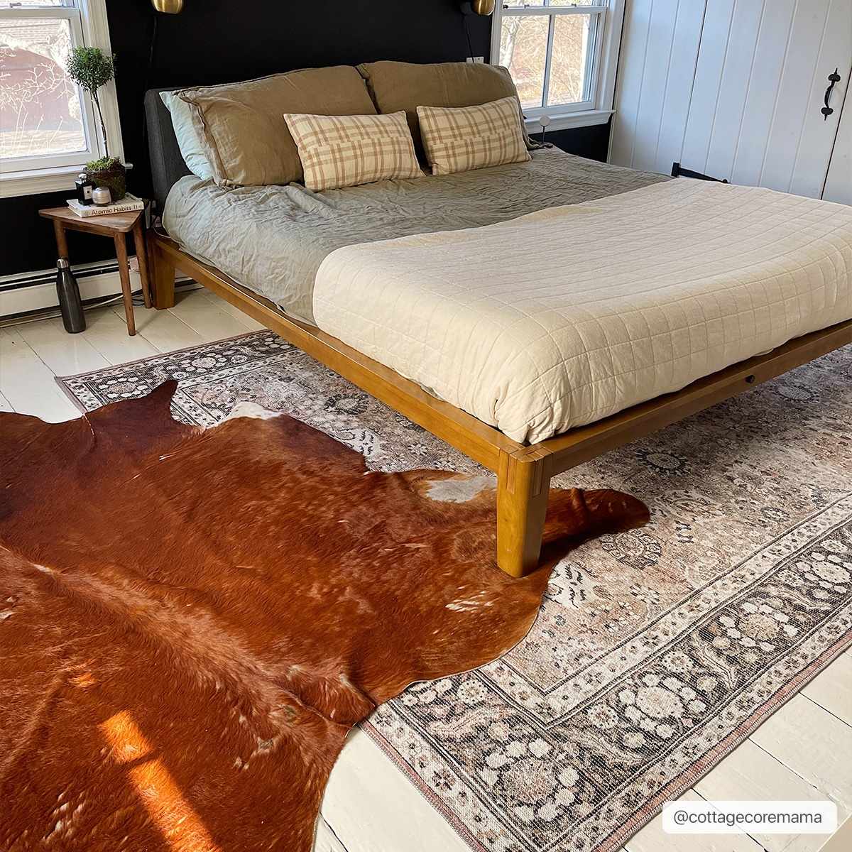 The Ganyangan Collection: Low-Pile Rug with Vintage Style