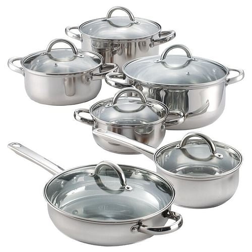 The Chef-Ready 12-Piece Cookware Set