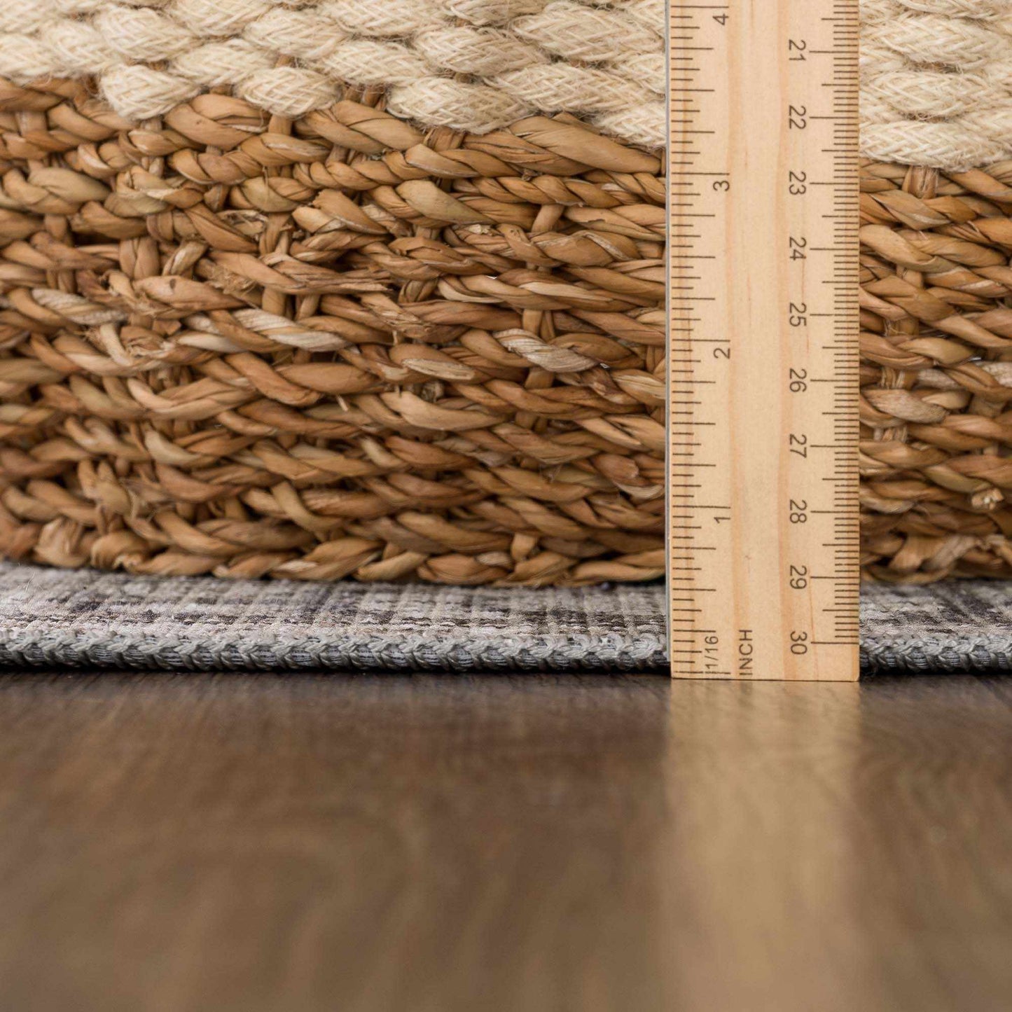The Ganyangan Collection: Low-Pile Rug with Vintage Style