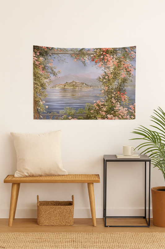 Mediterranean Rose Tapestry