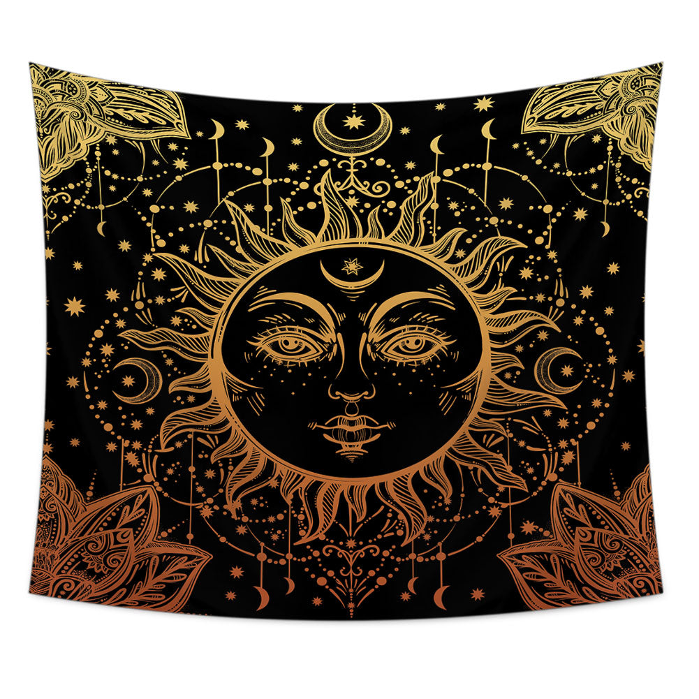 Vintage Sunburst Tapestry