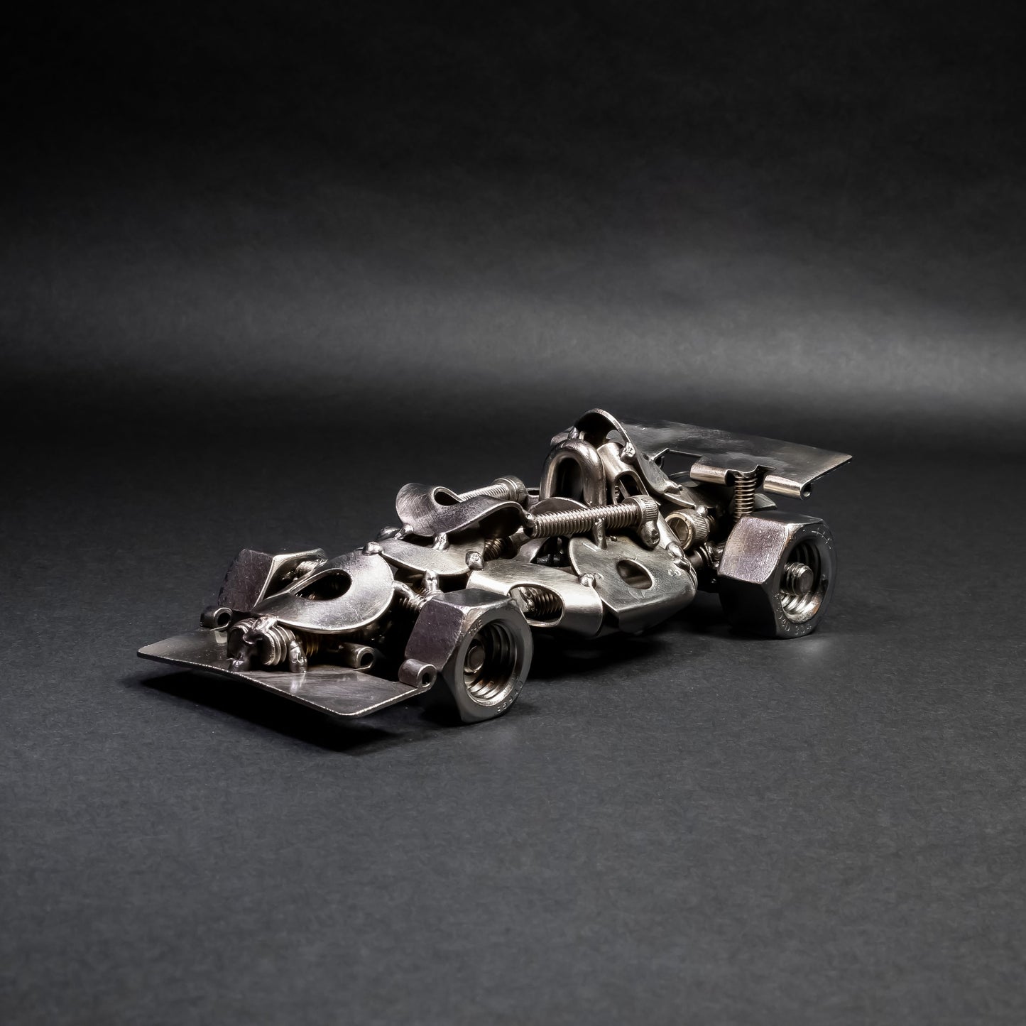 Welded Steel Scrap Metal Formula 1 Racecar Car