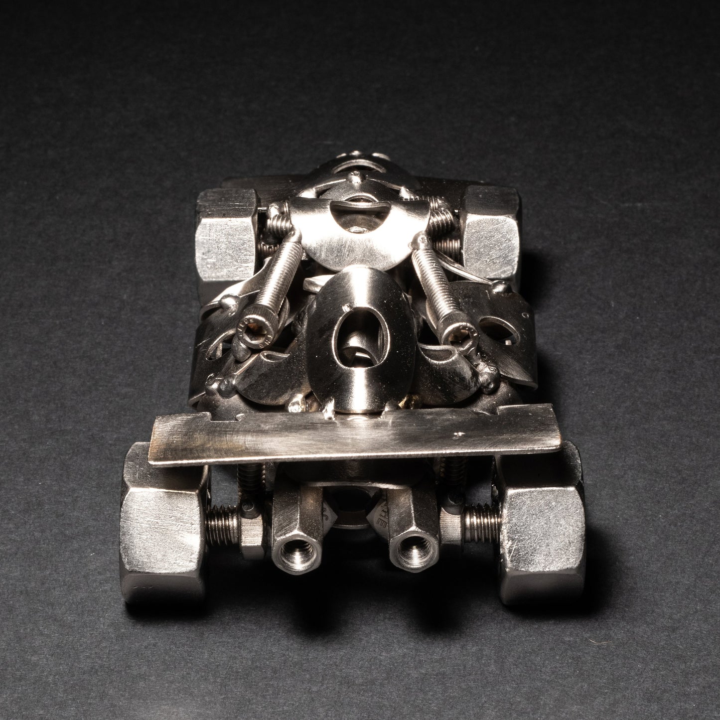 Welded Steel Scrap Metal Formula 1 Racecar Car