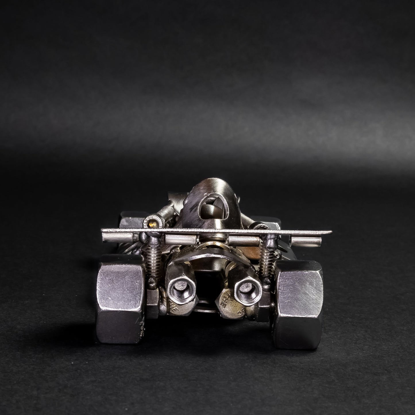 Welded Steel Scrap Metal Formula 1 Racecar Car