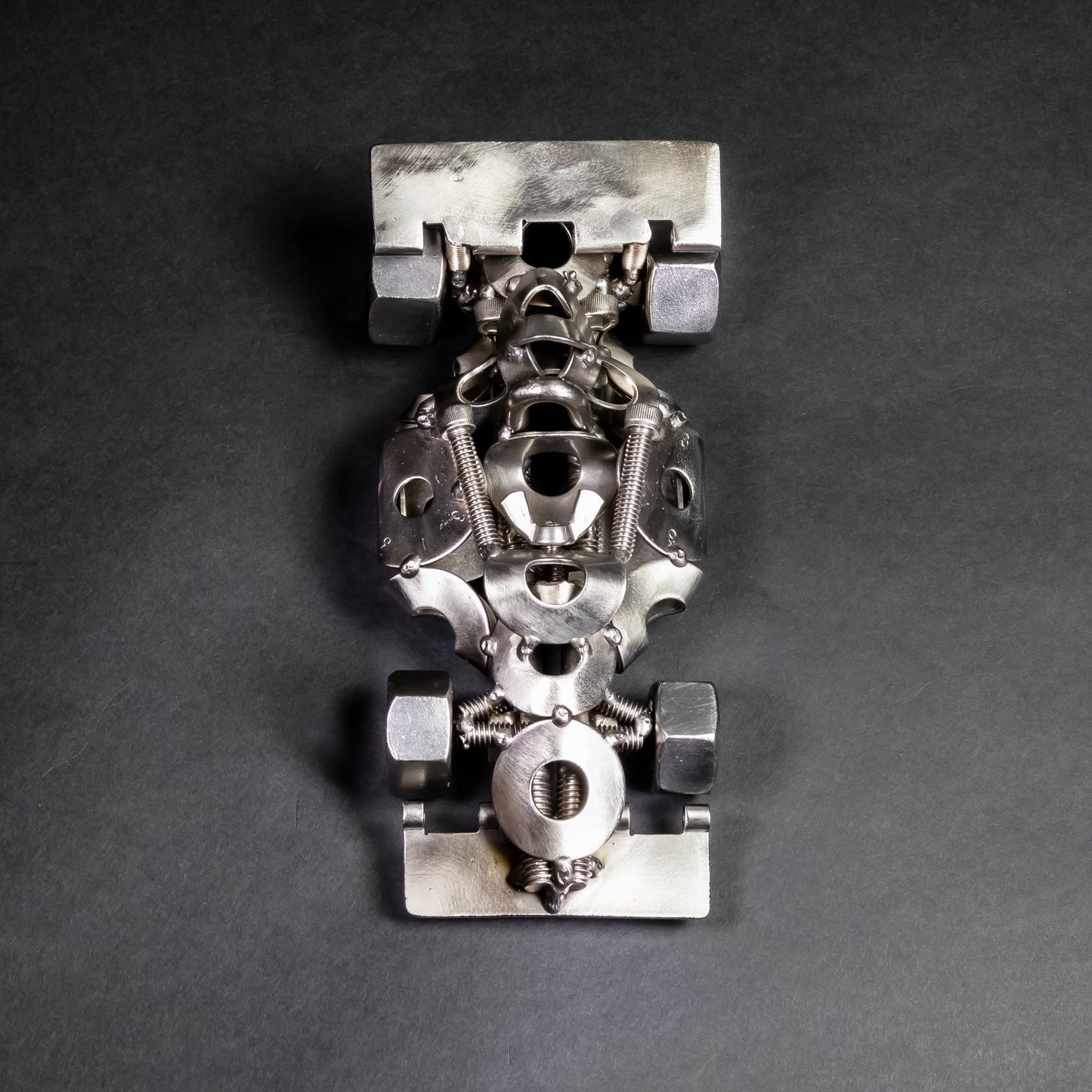 Welded Steel Scrap Metal Formula 1 Racecar Car