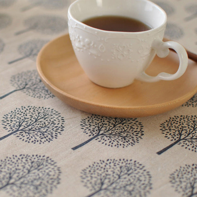 Decorative Table Cloth Cotton Linen
