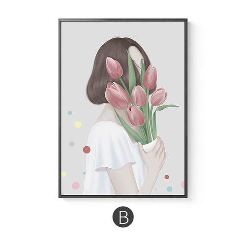Nordic Canvas Painting Home