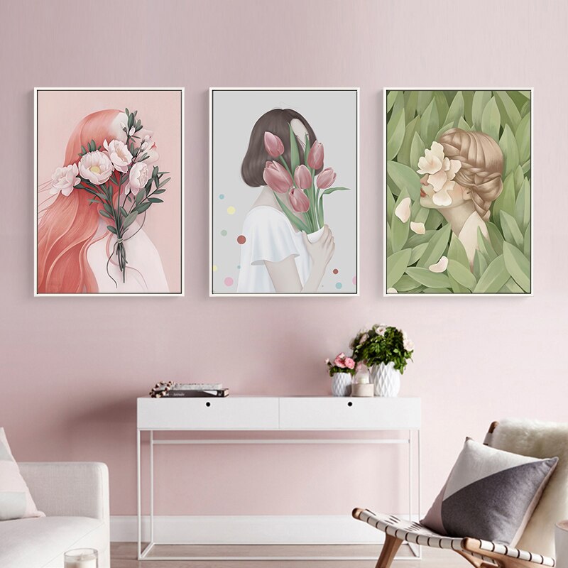 Nordic Canvas Painting Home