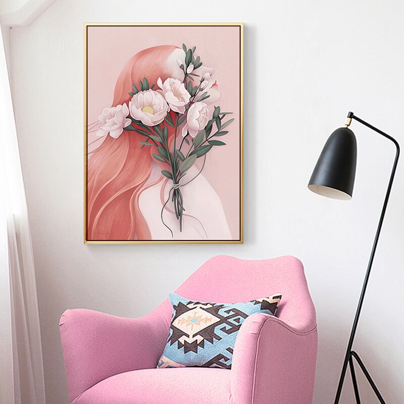 Nordic Canvas Painting Home