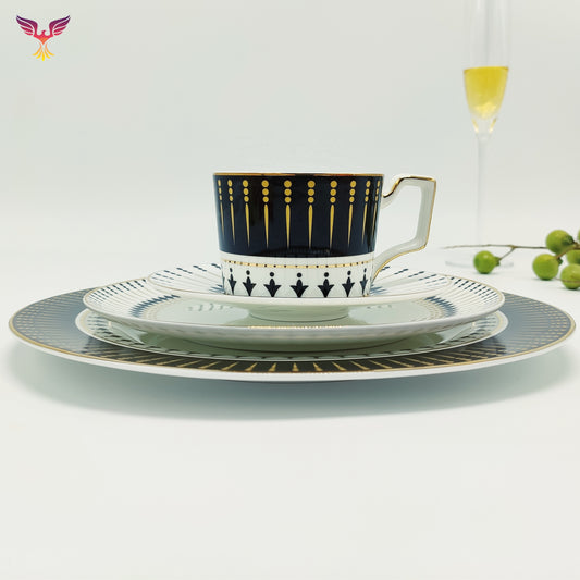 Timeless White Porcelain Dish Set for All Occasions