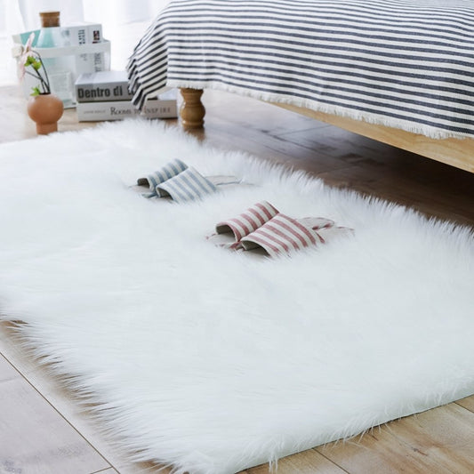 Faux Fur Sheepskin Rug for Home