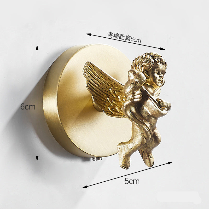 Brushed Gold Animal Wall Hooks
